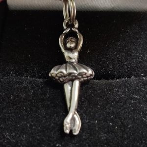 Ballerina Sterling Silver Charm/Pendent
